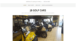 Desktop Screenshot of jbgolfcars.com