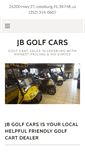 Mobile Screenshot of jbgolfcars.com